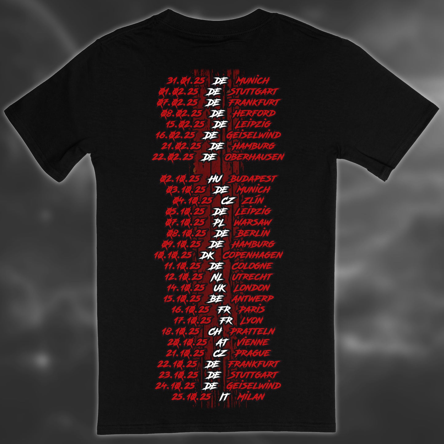 PRINCE ADAM McSIX TOUR T-SHIRT