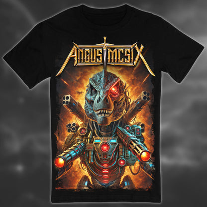 LASER SHOOTING DINOSAUR TOUR T-SHIRT