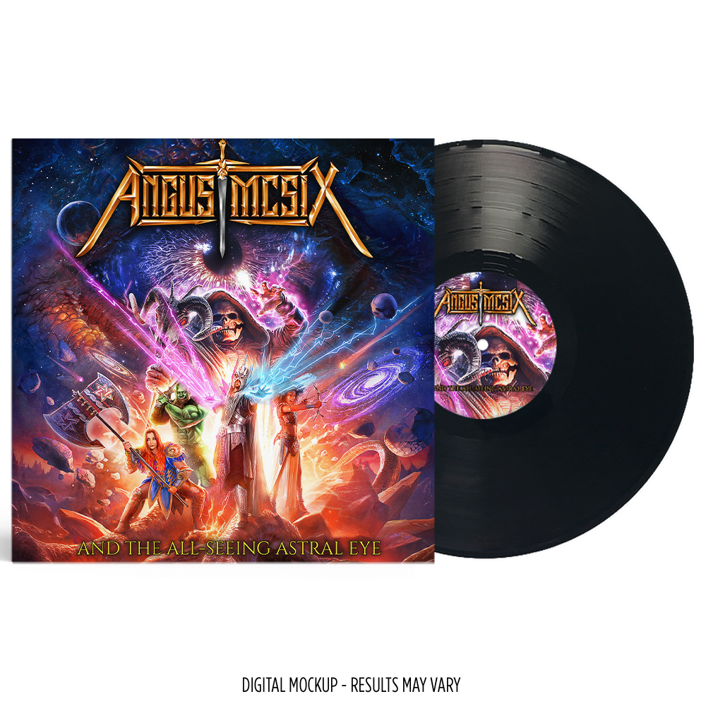 SIGNED ANGUS McSIX AND THE ALL-SEEING ASTRAL EYE VINYL LP