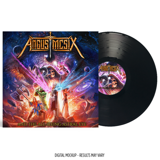 SIGNED ANGUS McSIX AND THE ALL-SEEING ASTRAL EYE VINYL LP
